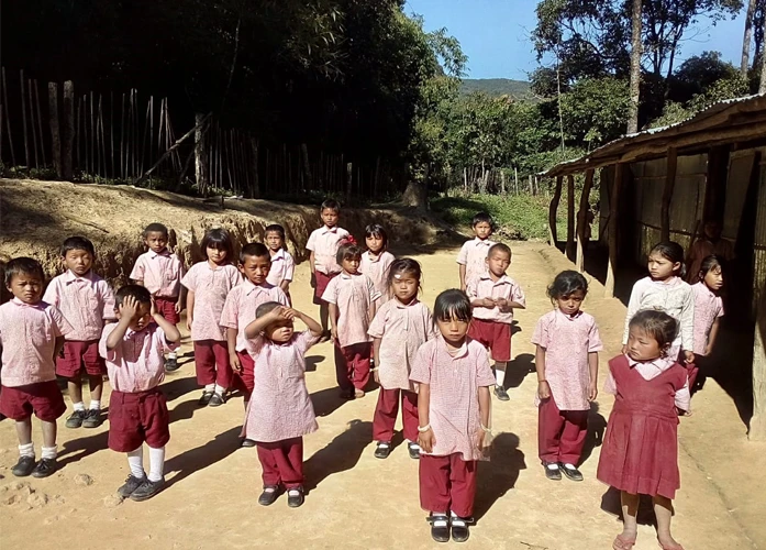 Schools construction in Manipur