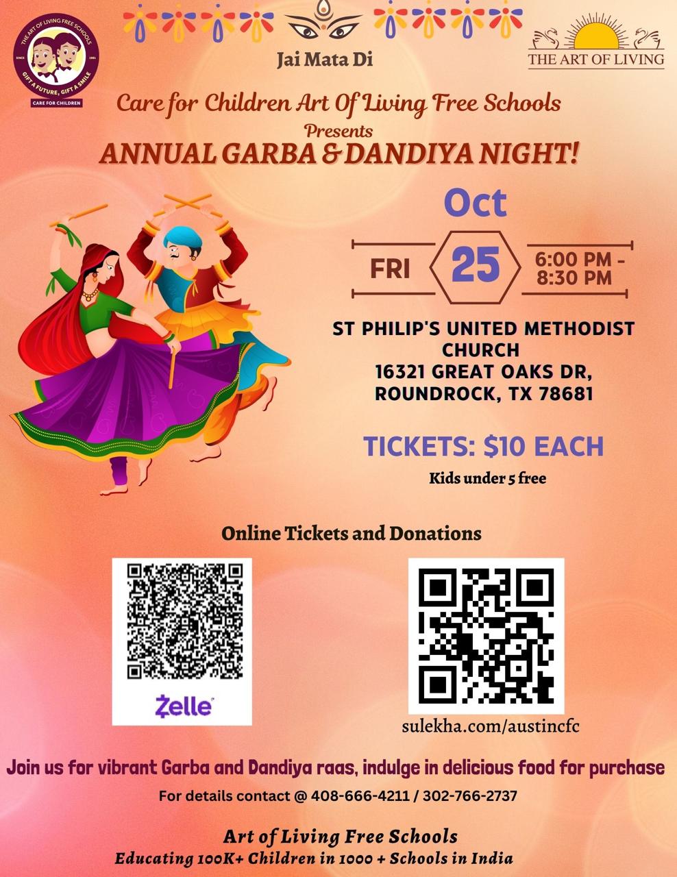 Austin Care For Children Garba Dandiya 2024