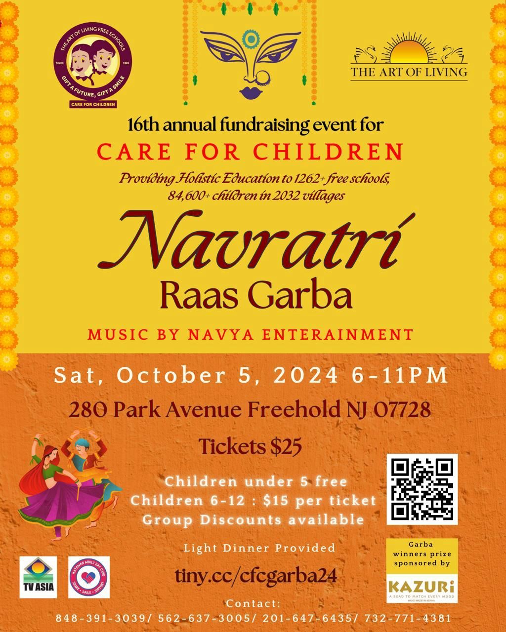 New Jersey Care For Children Garba Dandiya 2024